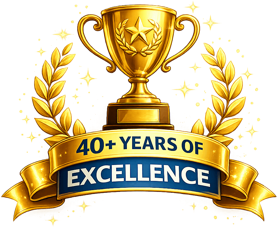 40+ Years of Excellence
